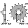 PBR WYPRZEDAZ ZĘBATKA PRZEDNIA 434 14 SUZUKI DR 250 '82-'87, GZ 250, GN 250 (JTF434.14) (ŁAŃC. 520) (434.14JT)