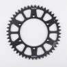 SUNSTAR ZĘBATKA TYLNA ALUMINIOWA (ERGAL) 808 51 SUZUKI RM 125 '80-12 (ŁAŃC. 520) (80851JT) KOLOR CZARNY