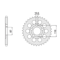 CHT ZĘBATKA TYLNA 824 44 SUZUKI RF 600 (829-44) (JTR829.44)