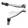 M.C. DŹWIGNIA ZMIANY BIEGÓW KAWASAKI KXF250 '09-'14, KXF450 '06-'15 (ALUMINIOWA)(KUTA)KOLOR SREBRNY, KOŃCÓWKA STALOWA