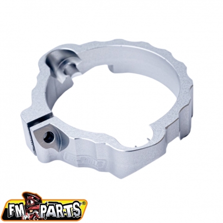 FM-PARTS WZMOCNIENIE WYLOTU WYDECHOWEGO (FLANSZA) KTM/HUSQVARNA '17-'22 KOLOR SREBRNY