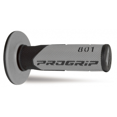 PROGRIP MANETKI PG801 OFF ROAD (22+25MM, DŁ.115MM) KOLOR CZARNY/SZARY (DWUSKŁADNIKOWE) (PG801BK/GY) (801-171)