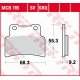 TRW LUCAS ZF KLOCKI HAMULCOWE KH432 SINTER TRACK APRILIA RS 125 '07-'13, SL 750 SHIVER/DROSODURO '07-'17, NA 850 MANA '07-'16, S