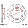 JT ZĘBATKA TYLNA 899 50 ALUMINIOWA RACELITE KTM SX/EXC/LC4 (91-21) (89950JTA) (ŁAŃC. 520) KOLOR NIEBIESKI