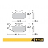 PROX KLOCKI HAMULCOWE KH414 SUZUKI LT-A/F 400F '08-'15, LT-A 450X '07-'10, LT-A 700X '05-'07, LT-A 750X '08-'15 PRAWY PRZÓD