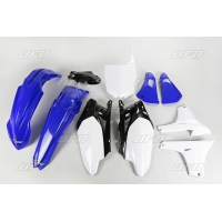 UFO KOMPLET PLASTIKÓW YAMAHA YZF 450 '11-'12 KOLOR OEM (NIEBIESKI/BIAŁY/CZARNY) (YA311E999)