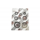 BEARING WORX KOMPLET (ZESTAW) USZCZELNIACZY SILNIKOWYCH HONDA CRF 450R '07-'08 (822330)