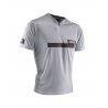 LEATT KOSZULKA ROWEROWA Z ZAMKIEM DBX 1.0 ZIP JERSEY SLATE KOLOR SZARY ROZMIAR M
