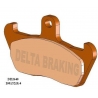 DELTA BRAKING KLOCKI HAMULCOWE KH163 PRZÓD CAGIVA MITO 125 '91-'92, SUPER CITY 125 '92-'00, W8 125/W12 350/W16 600 '93-'98, APRI