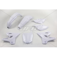 UFO KOMPLET PLASTIKÓW YAMAHA YZ 125 2015-2021, YZ 250 2015-2021 KOLOR BIAŁY (YA319E046)