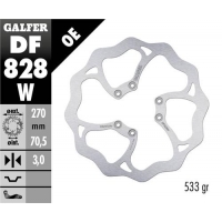 GALFER TARCZA HAMULCOWA PRZÓD TM RACING EN 125/250/450/530 '04-14, EN 125/300 '15-21, MX 125-530 '05- (270X70,5X3MM) (6X6,5MM) W