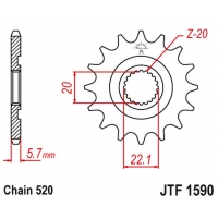 JT ZĘBATKA PRZEDNIA 2103 14 YAMAHA YZF 250 '01-'17, WR 250F '01-'17 (210314JT) (ŁAŃC. 520)