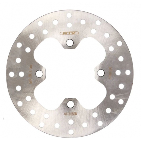 MTX PARTS TARCZA HAMULCOWA PRZÓD HONDA TRX 500 FM/FPE/FPM '12-'13 (196X75X4MM) (4X10,5MM)