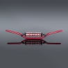 RENTHAL KIEROWNICA 7/8 CALA (22MM) MX HANDLEBAR RED CR HIGH/RICKY JOHNSON PADDED KOLOR CZERWONY Z GĄBKĄ