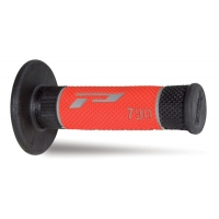 PROGRIP MANETKI PG790 OFF ROAD (22+25MM, DŁ.115MM) KOLOR SZARY/CZARNY/CZERWONY (TRÓJSKŁADNIKOWE) (790-229) (PG790/7)