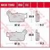 TRW ZF KLOCKI HAMULCOWE KH367 ORGANIC APRILIA RXV/SXV 450/550 '06-'15, BETA RR 125/200/250/300/350/390/400 '09-, KAWASAKI KX-F 2
