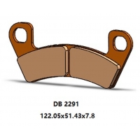 DELTA BRAKING KLOCKI HAMULCOWE KH741 PRZÓD ARCTIC CAT WILDCAT 700 '15-'19, STAMPEDE 900 '17-'19