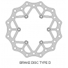 DELTA BRAKING TARCZA HAMULCOWA TYŁ BETA 2T/4T '13-21, WAVE ULTRA LIGHT (220X108,2X4MM) (6X6,5MM) (NG1294)