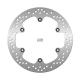 NG TARCZA HAMULCOWA TYŁ MOTO GUZZI BREVA 850/1100 '05-08, CALIFORNIA 1400 '11-20, NORGE 1200 '06-16 (282X157X6MM) (6X8,6MM)