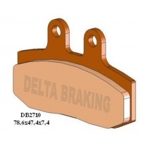 DELTA BRAKING KLOCKI HAMULCOWE KH113 / KH256 PRZÓD APRILIA RED ROSE 125 '87-'94, ATLANTIC 500 '02-'04, SPORTCITY 125 '04-'12, GI