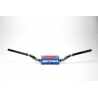 SCAR RACING KIEROWNICA 28,6MM MODEL YAMAHA YZ/YZF KOLOR CZARNY/BIAŁY GĄBKA KOLOR NIEBIESKI/CZARNY