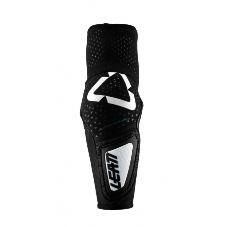 LEATT NAŁOKIETNIKI OCHRANIACZE ŁOKCI 3DF HYBRID ELBOW GUARD WHITE/BLACK KOLOR CZARNY/BIAŁY ROZMIAR S/M