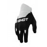 SHOT RACING WYPRZEDAŻ RĘKAWICE MOTO DEVO BLACK KOLOR CZARNY/BIAŁY ROZMIAR 10 L