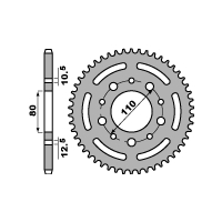 PBR ZĘBATKA TYLNA 4350 46 C45 XRV 750 (90-92) (JTR1332.46) (ŁAŃC. 525)