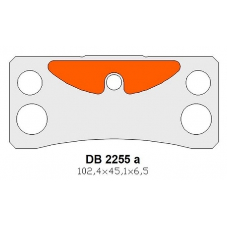 DELTA BRAKING KLOCKI HAMULCOWE LEWY PRZÓD POLARIS 570 RANGER CREW '17-'22, 1000 RANGER DIESEL '15-'22