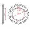 MTX PARTS ZĘBATKA TYLNA 241 47 YAMAHA R1 '09-'14, FZ6 '04-'09, R6 '03-'10 (+1) (JTR479.47) (ŁAŃC. 530)