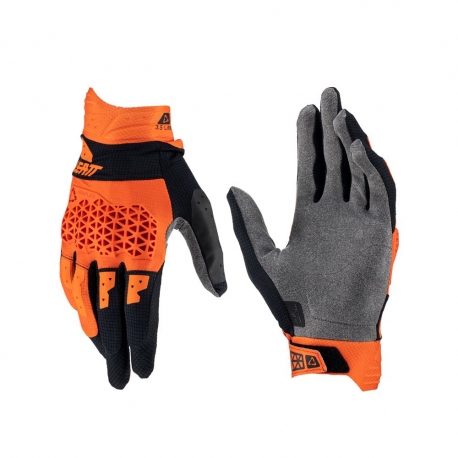 LEATT RĘKAWICE MOTO 3.5 LITE GLOVES ORANGE KOLOR POMARAŃCZOWY/CZARNY ROZMIAR S