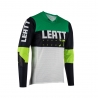 LEATT KOSZULKA ROWEROWA MTB GRAVITY 4.0 JERSEY JADE KOLOR ZIELONY/CZARNY/BIAŁY ROZMIAR L