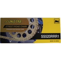 SUNSTAR ŁAŃCUCH NAPĘDOWY 520RRR1-118G (520ZVMXG) DO 1000 CCM (XW RING) KOLOR ZŁOTY (520RRR1118G) - ZASTĘPUJE SS520RTG1-118G