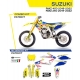 UFO KOMPLET NAKLEJEK (OKLEIN) SUZUKI RMZ 250 '19-'22 RMZ 450 '18-'22 PATRIOT KOLOR ŻÓŁTY - WYPRZEDAŻ