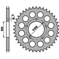 PBR ZĘBATKA TYLNA 1022 40 C45 DUCATI 500 DESMO/ SL '79-'84, 750 F1 '85-'88, 900 S2 '83-'85, CAGIVA 350/650 ALAZZURRA SPORTS '85-