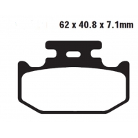 DELTA BRAKING KLOCKI HAMULCOWE KH497 HAMULEC POSTOJOWY / PARKING BRAKE YAMAHA YXC 700 VIKING '15-'22, YXM 700 WOLVERINE/VIKING '