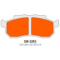 DELTA BRAKING KLOCKI HAMULCOWE KH476/KH477 PRZÓD TRIUMPH ROCKET III 2500 '19-'22, HONDA MUV 700 BIG RED '09,