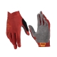 LEATT RĘKAWICE ROWEROWE (DAMSKIE) MTB 1.0 GRIPR GLOVE LAVA KOLOR BORDOWY ROZMIAR M