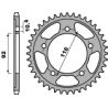 PBR WYPRZEDAZ ZĘBATKA TYLNA 4542 41 C45 KAWASAKI ZZR 1400 (06-10) (ŁAŃC. 530) (JTR1493.41)