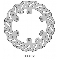 DELTA BRAKING TARCZA HAMULCOWA PRZÓD KTM 2T/4T '91-21, HUSABERG, HUSQVARNA, GAS-GAS '21, WAVE (260X126,5X3MM) (6X6,5MM) (NG140)