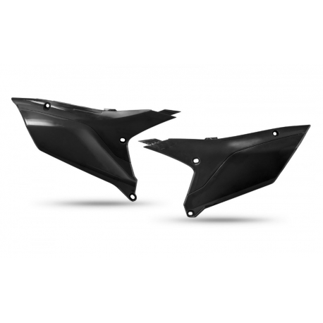 UFO BOCZKI TYLNE YAMAHA YZF 450 '23-'24, YZF 250 '24 KOLOR CZARNY