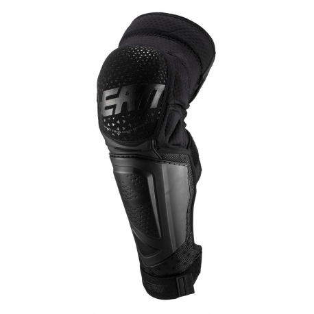 LEATT NAKOLANNIKI OCHRANIACZE KOLAN 3DF HYBRID EXT KNEE AND SHIN GUARD BLACK KOLOR CZARNY ROZMIAR L/XL