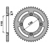 PBR ZĘBATKA TYLNA 249 56 C45 HONDA CR 80/85, CRF 150R (M428) (ŁAŃC. 428)
