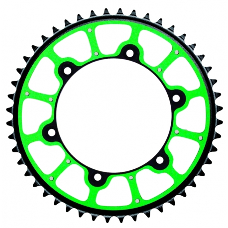 GROSSKOPF WYPRZEDAŻ ZĘBATKA TYLNA PRO EXTREME (STALOWO-ALUMINIOWA - DUAL RING / STEALTH) 489 48 (48948) KAWASAKI KX/KXF, SUZUKI 