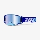 100 PROCENT GOGLE MODEL ARMEGA ROYAL - MIRROR BLUE LENS - KOLOR NIEBIESKI SZYBKA NIEBIESKIE LUSTRO STARY KOD: 50710-360-02