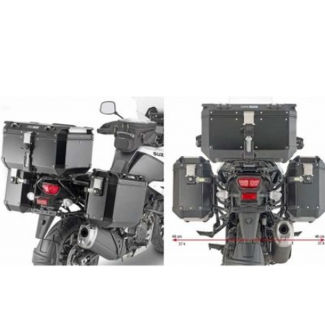 KAPPA STELAŻ KUFRÓW BOCZNYCH MONOKEY CAM SIDE SUZUKI V-Strom 1050 (20), V Strom 1050 XT (20) - POD KUFRY KFR K'FORCE ALU - ZASTĘ