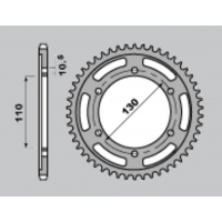 CHT ZĘBATKA TYLNA 241 43 THF YAMAHA R1 '98-'03