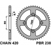 PBR ZĘBATKA TYLNA 238 46 C45 HONDA CRF 80F 04-13 (ŁAŃC.420) (JTR1214.46)