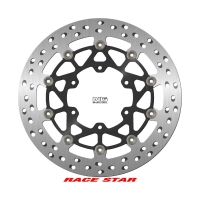 NG TARCZA HAMULCOWA PRZÓD RACE STAR PREMIUM SUZUKI GSX-R 1000 '17-'22 (320X102X5MM) (6X8,25MM) PŁYWAJĄCA (ŚRODEK ALUMINIOWY, POL