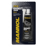 MANNOL GASKET MAKER - SILIKON USZCZELNIAJĄCY- KOLOR CZARNY 85G (ZASTĘPUJE USZCZELKI) (9912) (144)